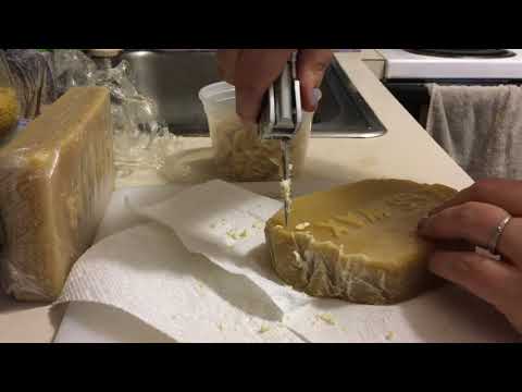 Cutting Beeswax