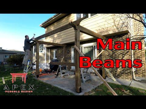 Cutting and Installing the Main Beams | Beams &amp; Braces Part 2