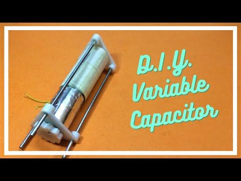 D.I.Y. Variable Capacitor using Aluminium Foil