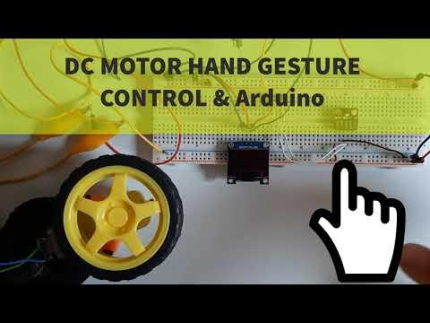 DC MOTOR Hand gesture Control speed &amp;amp; direction using Arduino