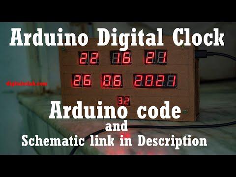 DEC #15 Arduino Digital Clock final built version 0.1