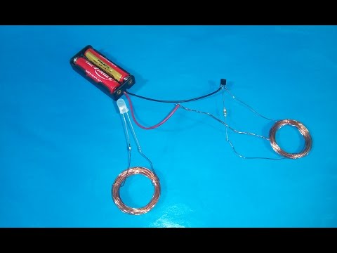 DEMO - Wireless electric energy transfer circuit (simple)