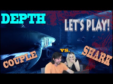 DEPTH! Hilarious Gameplay - Shark vs. Diver! (1080p 60 fps)