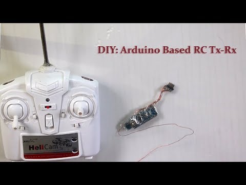 DIY: Arduino Based 3 channel RC Tx and Rx