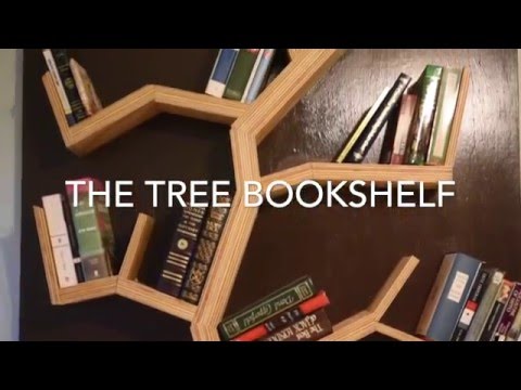 DIY: How To Make A Tree Bookshelf