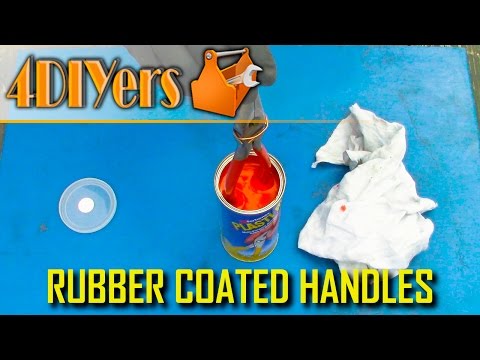 DIY: How to Rubber Dip Handles on Tools