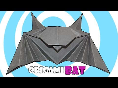 DIY: Printing Paper Origami Bat Tutorial (Origamite)