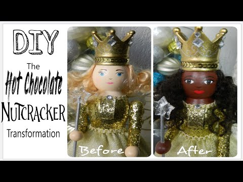 DIY| Hot Chocolate Nutcracker Transformation