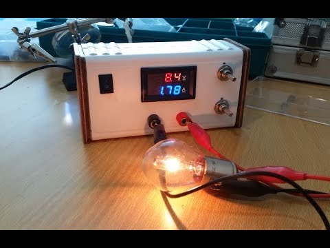 DIY :  Variable voltage and current power supply