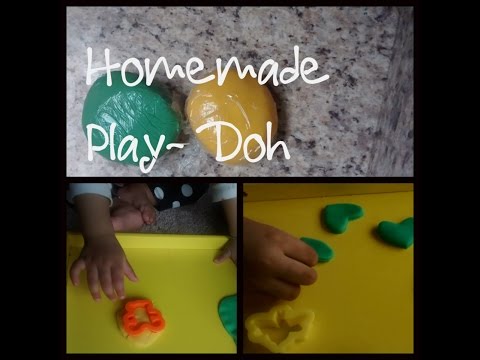 DIY : Playdough (PLAY DOH) Easy home recipe | NO COOKING | No Cream of Tartar | Non Toxic