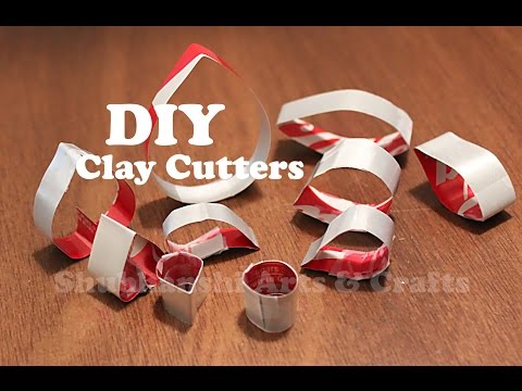 DIY - Clay Cutters from Soda cane | Cookie/Clay cutters using Coke Cane