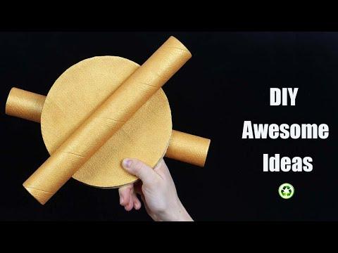 DIY - Ideas from Cardboard Tubes | Best out of waste