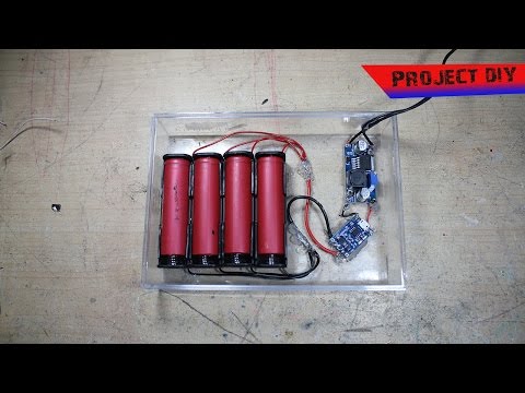 DIY 18650 Battery Charger