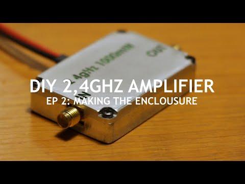 DIY 2.4gHz 1000mW AMP: EP 2: Making the enclosure