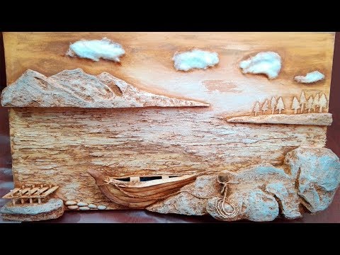 DIY 3D Embossed painting