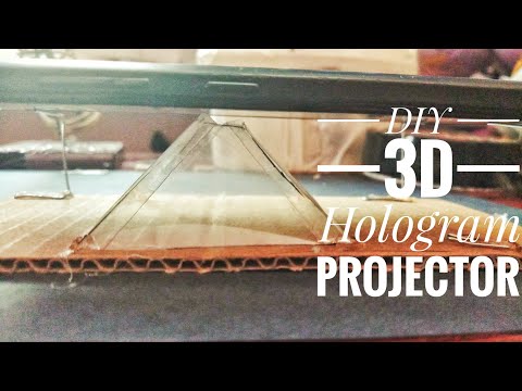 DIY 3D Hologram Projector made out of scartch