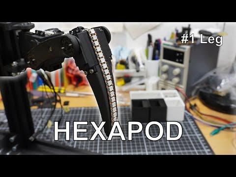 DIY 3D Printed Hexapod - #1 Leg