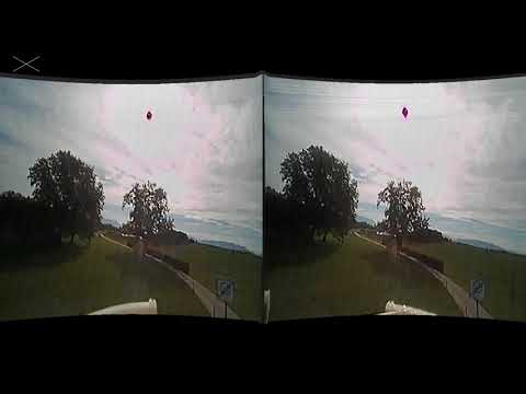 DIY 3D camera flight video