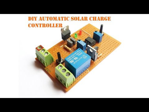 DIY AUTOMATIC SOLAR CHARGE CONTROLLER