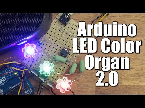 DIY Arduino LED Color Organ 2.0