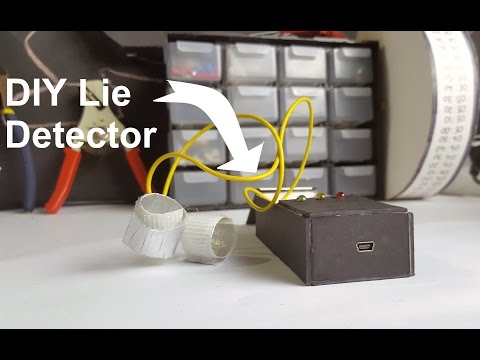 DIY Arduino Powered Lie Detector