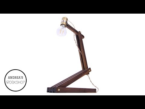 DIY Articulating LED Lamp