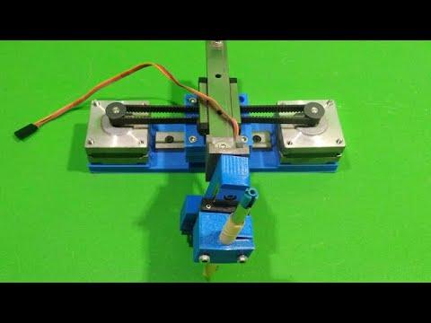 DIY Axidraw Plotter Homemade 4xiDrawing CoreXY CNC Machine 3