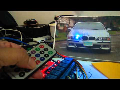 DIY BMW eLight Module - Sequences Test (Saftari)