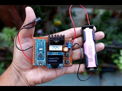 DIY Battery Capacity Tester V2.0 || Test Li-Ion , AA and AAA Batteries|| DIY Constant Current Load