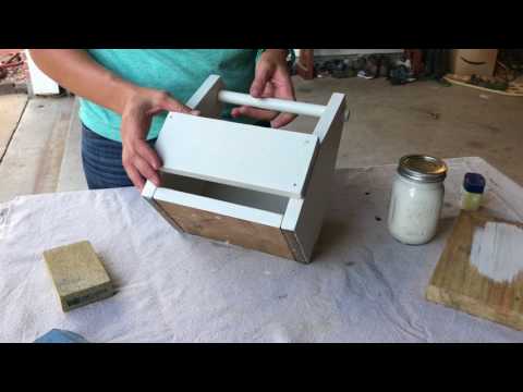 DIY Beer Caddy Paint Video