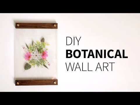 DIY Botanical Wall Art