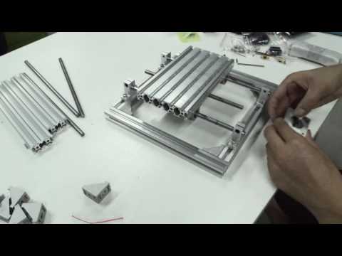 DIY CNC 3 Axis Engraver Machine installation tutorial