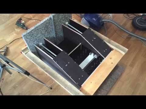 DIY CNC Gussform f&amp;uuml;r die Br&amp;uuml;cke part1