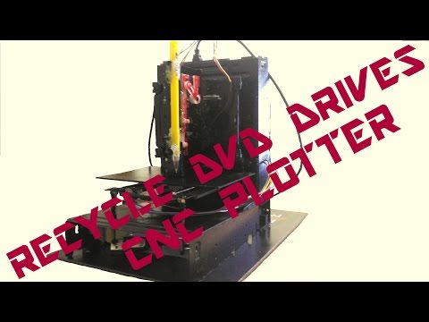 DIY CNC plotter robot with AUTO locking Mechanism