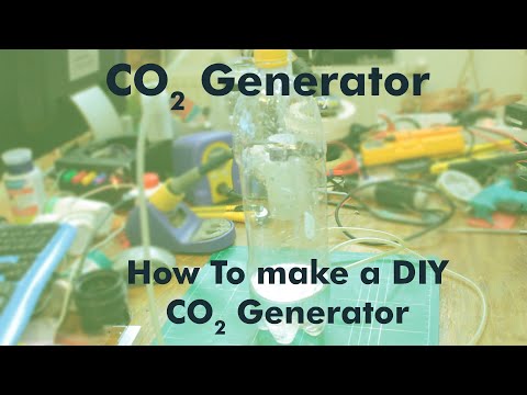 DIY CO2 generator using household items / ingredients