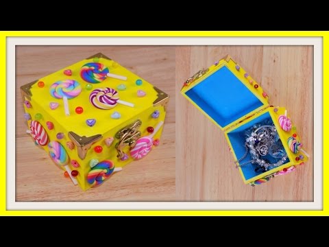 DIY Candy Themed Jewelry Box