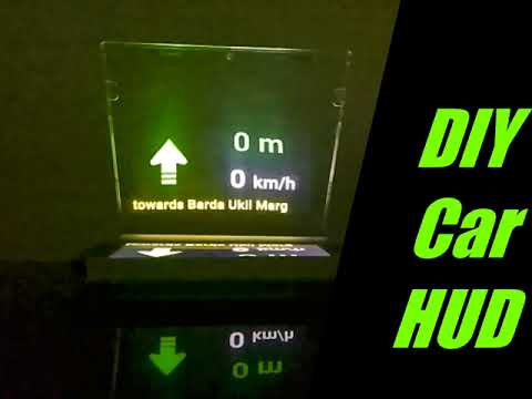 DIY Car HUD working