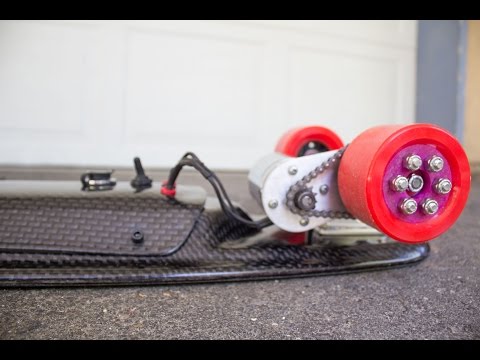 DIY Carbon-Fiber Electric Skateboard!