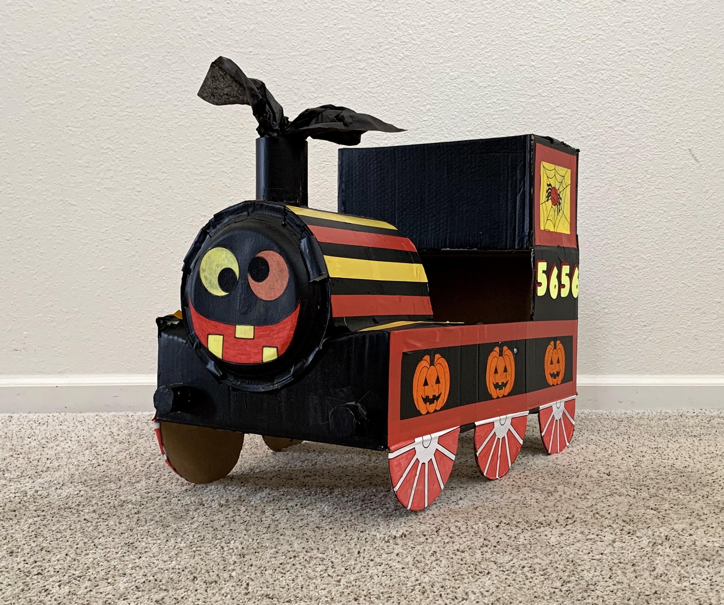 DIY Cardboard Train Engine Halloween Costume Photo 18.jpg