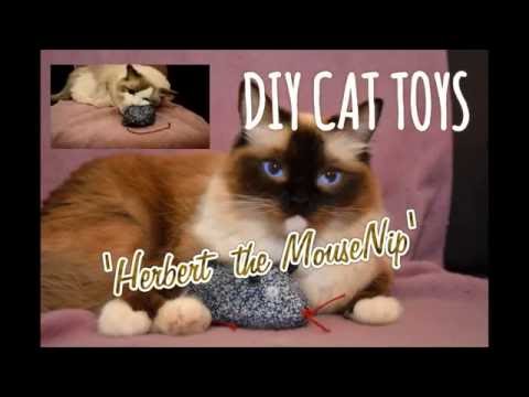 DIY Cat Toys - 'Herbert the MouseNip'