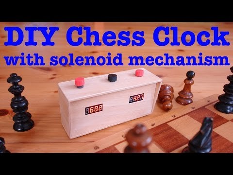 DIY Chess Clock with solenoid release