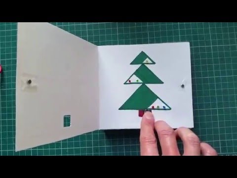 DIY Christmas card with LEDs