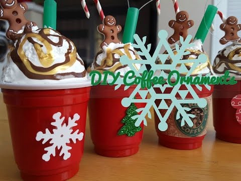 DIY Coffee Ornament #GingerbreadFrapp