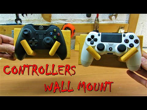 DIY Controllers wall mount