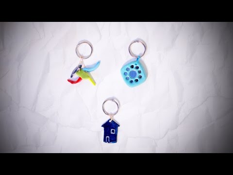 DIY Crafts : How To Make Clay Keychains