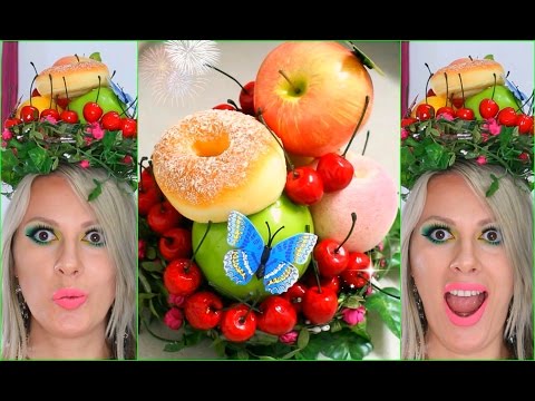 DIY Crafts Fruit Headdress Hat Hair Accessories