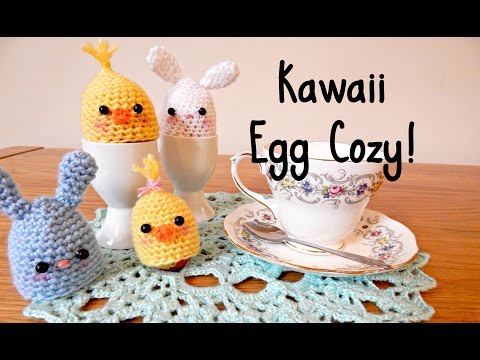 DIY Crochet Kawaii Egg Cozy! &amp;brvbar; The Corner of Craft