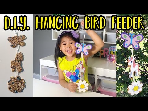 DIY Cute Hanging Bird Feeder | Easy Spring Crafts | Garden Decor