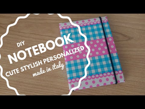 DIY Cute and stylish personalized notebook - PART 1  [Fai da te - Agenda personalizzata carina]