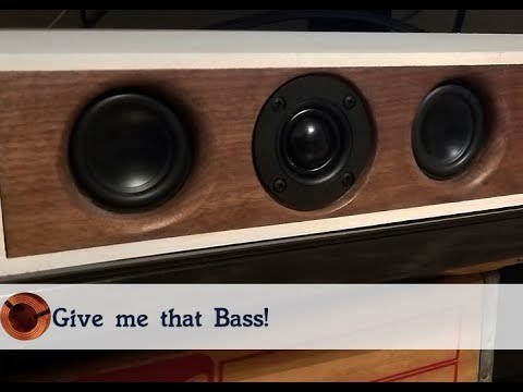 DIY Dayton Soundbar gets a Sub! Sound Test!